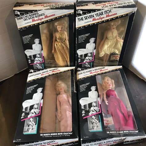TH CENTURY FOX Movies Marilyn Monroe Complete Collection Of Dolls