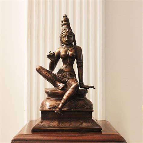 Parvati Indian Goddess Of Fertility Love And Devotion Handcrafted In