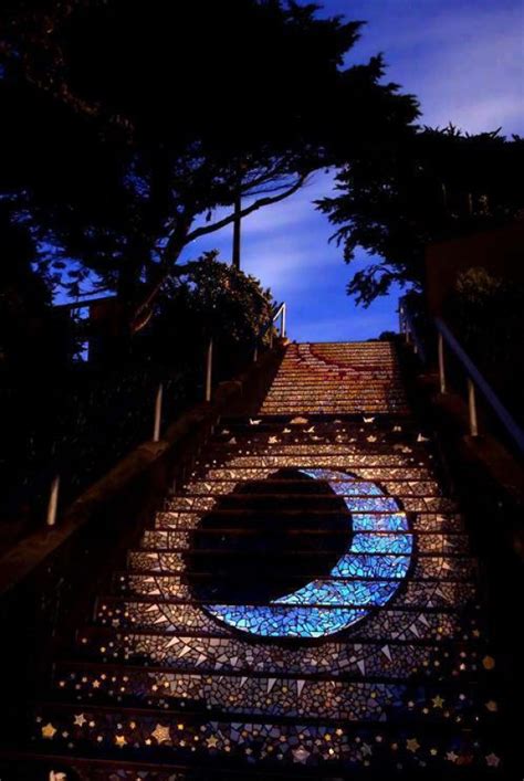 awesome stairs street art hative