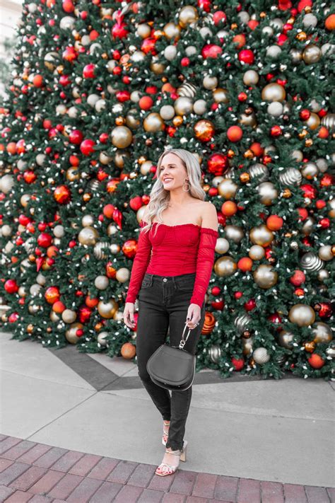 A Festive Christmas Party Look Holiday Style Dress Me Blonde