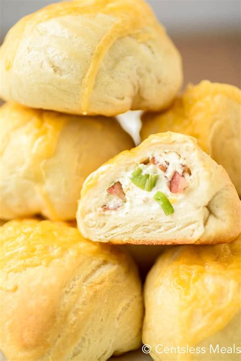 Bacon Cream Cheese Biscuits Tedner And Flakey The Shortcut Kitchen