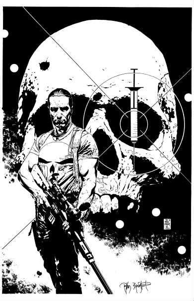 Punisher By Tim Bradstreet Did You Notice In The Colour Final The