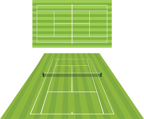 Tennis Court Clip Art Vector Images And Illustrations Istock