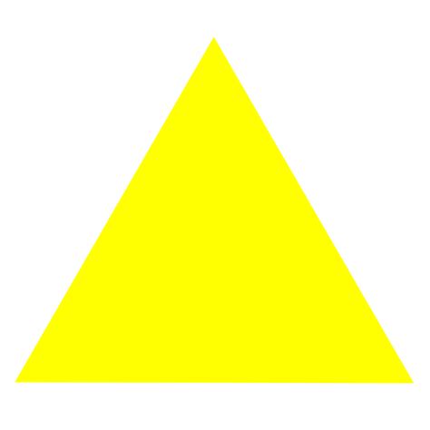 Filesymbol Yellow Equilateral Triangle Fillsvg Openstreetmap Wiki