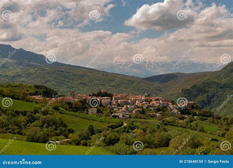 Borrello Chieti Abruzzo Panorama Borrello Es Una Localidad Italiana