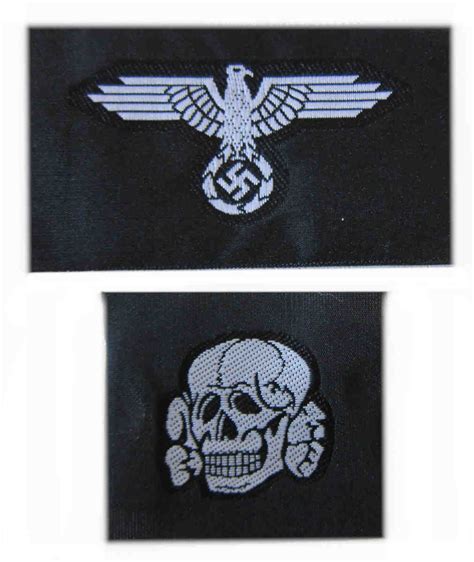 Waffen Ss Bevo Cap Eagle And Skull