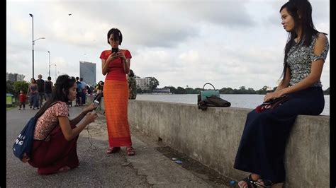 Why Are Burmese Girls So Slim Myanmar Couples Dating Scenes Youtube