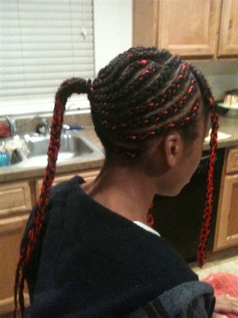 How to braid cornrows with hair extensions? Cornrows Braids Extensions: Cornrows