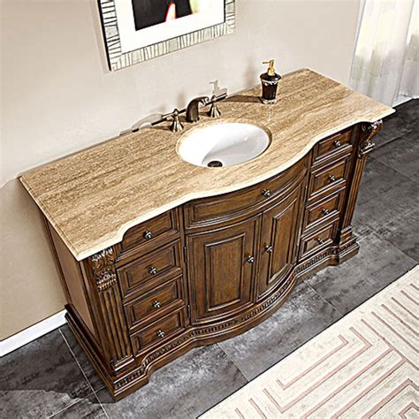 60 Inch Single Sink Bathroom Vanity With Choice Of Top