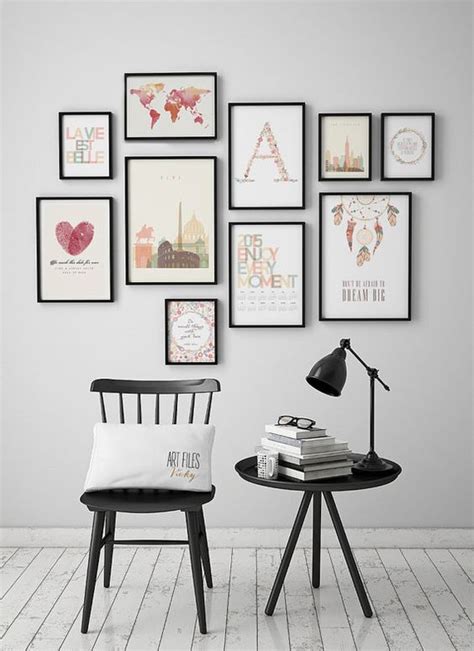 How To Create An Art Gallery Wall 5 Tips And 25 Ideas Shelterness