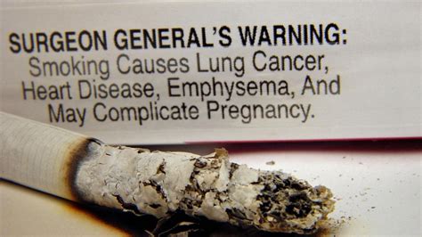 Why Graphic Health Warnings Are Needed On Cigarette Labels American
