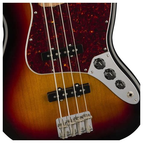Fender Classic 60s Lacquer Jazz Bass Pau Ferro 3 Tone Sunburst At