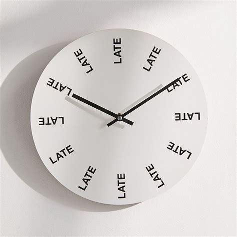 10 Wall Clocks That Are Also Really Freaking Funny Clock Diy Clock
