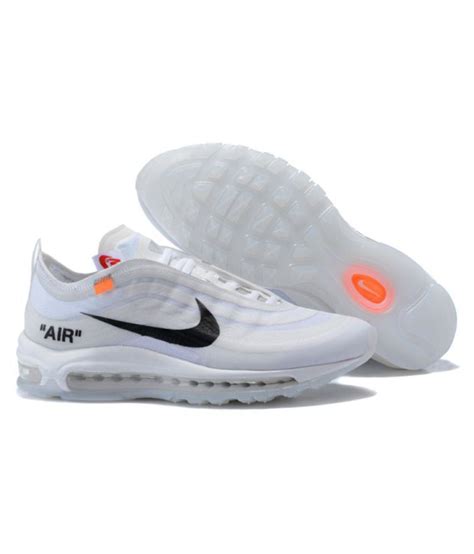 Created with performance in mind. Nike Air Max 97 Off-White x 2019 LTD White Running Shoes ...