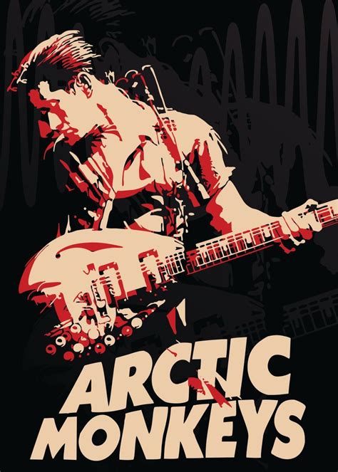 Arctic Monkeys Band Poster By Gondrong Ndeso Displate Artofit