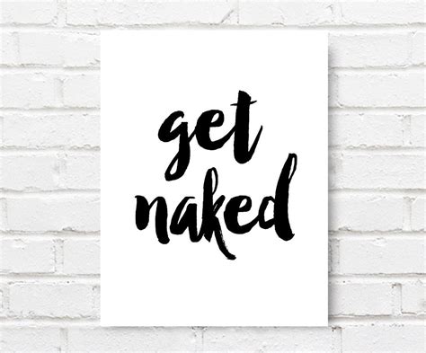 Art Digital Print Get Naked Printable Poster Bedroom Wall Etsy The Best Porn Website