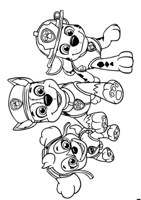 Seus heróis preferidos para imprimir : desenhos-da-patrulha-pata-para-colorir - Criando com Apego