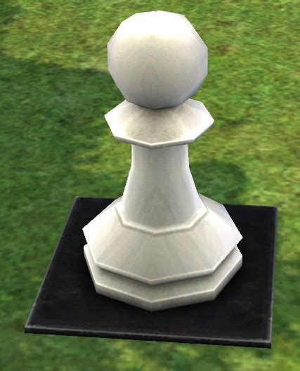 Homestead Chess Piece White Pawn And Black Square Mabinogi World Wiki