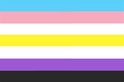 Mlm Flag With Trans Insert Rqueervexillology