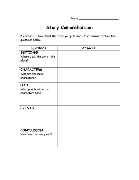 5 Best Images Of Printable 12th Grade Reading Comprehension Worksheets