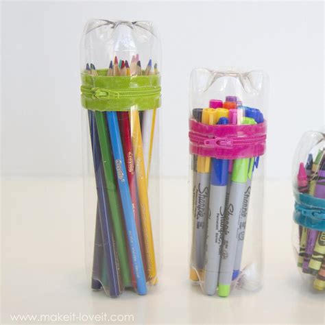 Cara Nak Membuat Tempat Pensil Dari Barang Bekas Yang Mudah