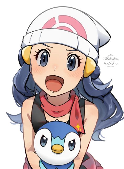 Dawn And Piplup Pokemon And 2 More Drawn By Echizennfns17 Danbooru