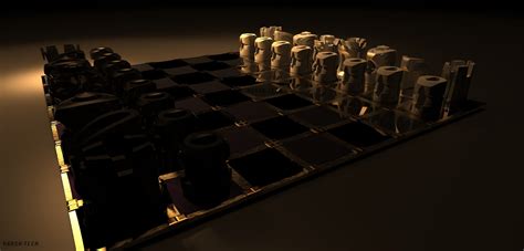 Chess Board 3d Model 3d Printable Animated Cgtrader
