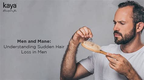 Sudden Hair Loss In Men Causes Types And Natural Regrowth Blog