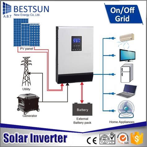 Bps 3000p Solar Inverter Off Grid Solar Power System Solar Mains Hybrid