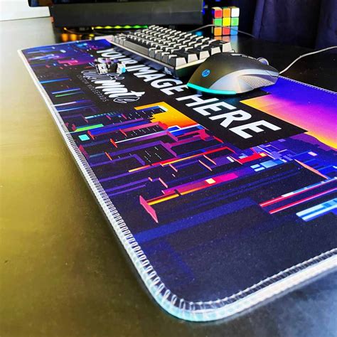 Print Your Image Xl Custom Rgb Gaming Mouse Pad 80x30cm Ultimate