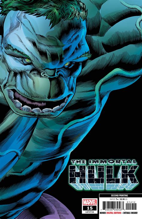 The Immortal Hulk 15 Bennett 2nd Printing Fresh Comics