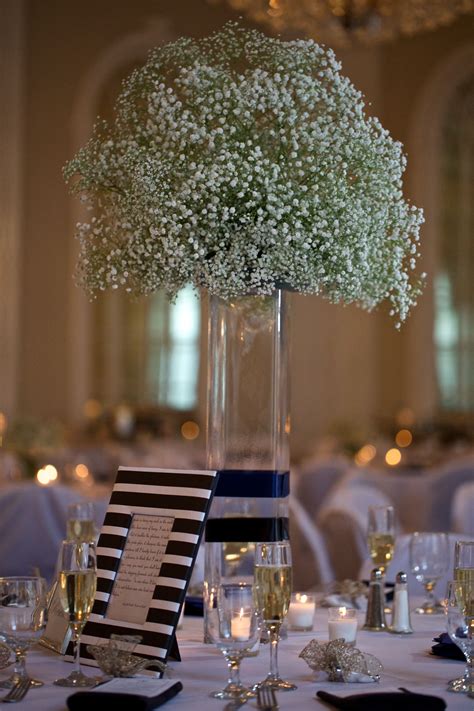 Babys Breath Centerpiece Babys Breath Centerpiece Table Decorations