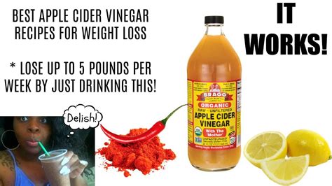 How To Use Apple Cider Vinegar For Fast Weight Loss Easiest Way To