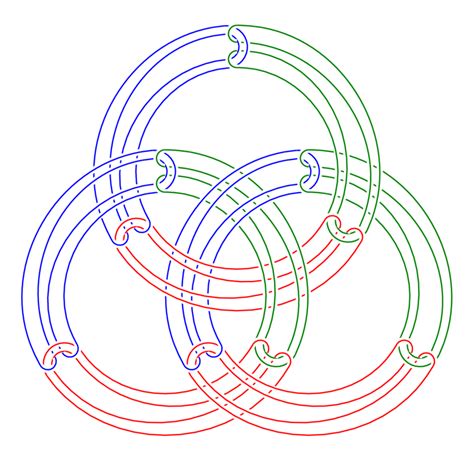 Combining Brunnian And Borromean Rings In Figure 1 Into A Second Order