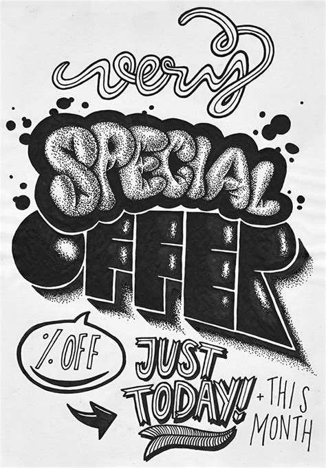 Hand Drawn Typography On Typography Served