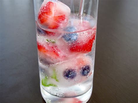 Berry Mint Ice Cubes — Tasting Page