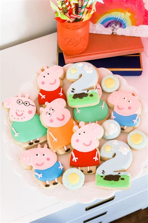 Peppa Pig Birthday Party Ideas Ashley Brooke Nicholas