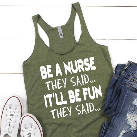 Be A Nurse They Said It Ll Be Fun They Said Etsy