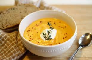 This creamy butternut squash soup recipe features pureed butternut squash, carrot and onion and showcases the rich, sweet flavor of the squash. Easy and Delicious Butternut Squash Soup