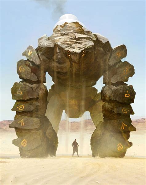 Rock Monster Concept Art