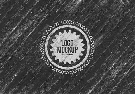 Premium Psd Realistic Logo Mockup Psd Template Design