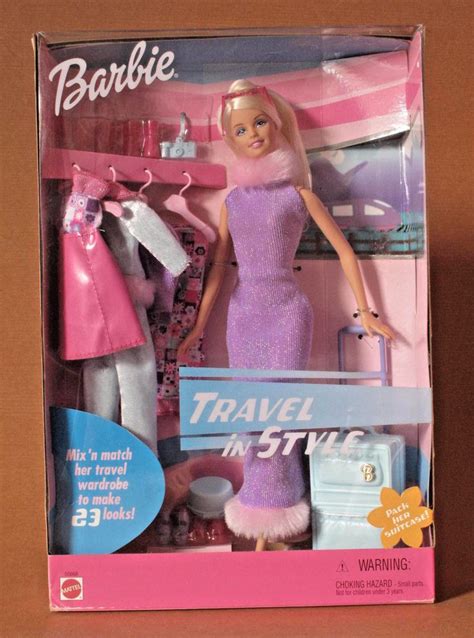 Travel In Style Barbie 2000 Nib 74299556685 Ebay Barbie Doll