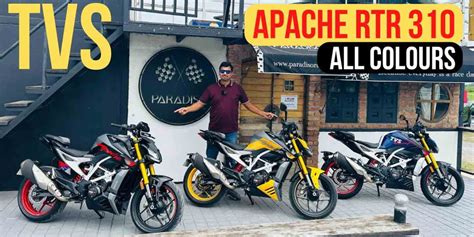 Tvs Apache Rtr 310 All Colours Explained In Detail Video