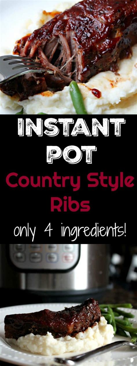 It is also an easy dish to make for the family to enjoy. Instant Pot Country Style Ribs - Foody Schmoody Blog ...