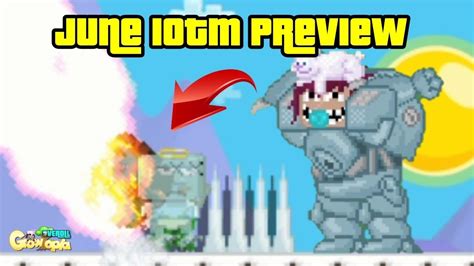 New Iotm June 2018 Preview Item Of The Month Growtopia Youtube