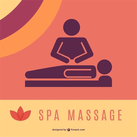 Massage Logo Grafiken Kostenlose Vektor