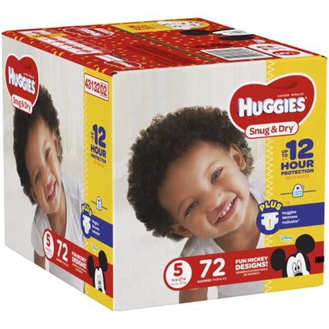 Huggies Snug And Dry Size 5 Diapers 72 Count 72 Ct Fred Meyer