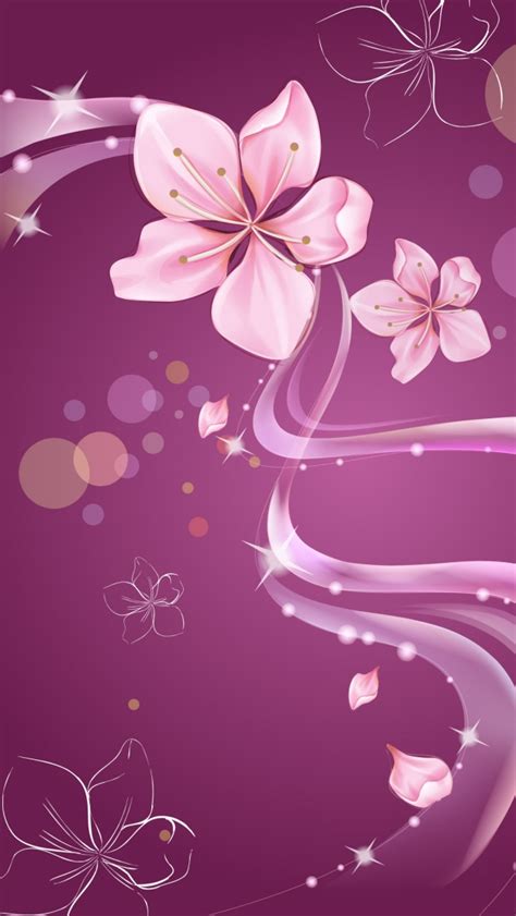 Free Download Iphone Wallpaper Digital Flower Iphone Wallpapers