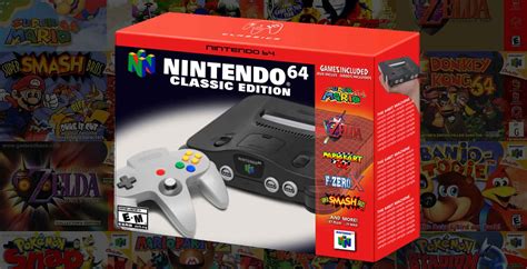 Consola retro nintendo classic mini snes. A Nintendo 64 Mini Announcement Must Be Coming Soon With ...