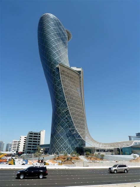 Capital Gate Tower An Amazingly Built Leaning Tower In Abu Dhabi